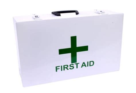 amazon first aid box metal|large empty first aid box.